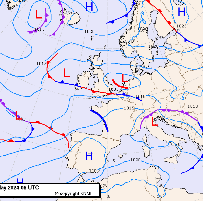 Previsioni meteo per venerdì 3, sabato 4, domenica 5 (maggio)