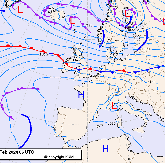 Previsioni meteo per domenica 4, lunedì 5, martedì 6 (febbraio)