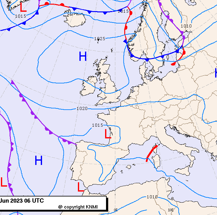 Previsioni meteo per domenica 4, lunedì 5, martedì 6 (giugno)