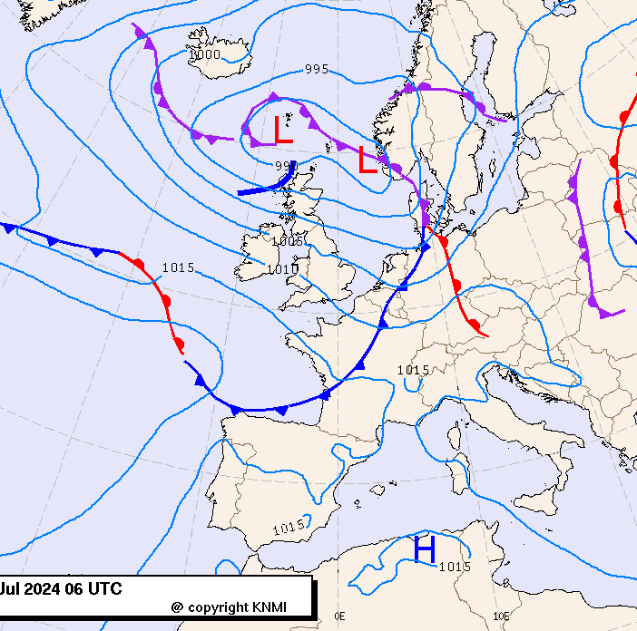 Il meteo per giovedì 4, venerdì 5, sabato 6 (luglio)