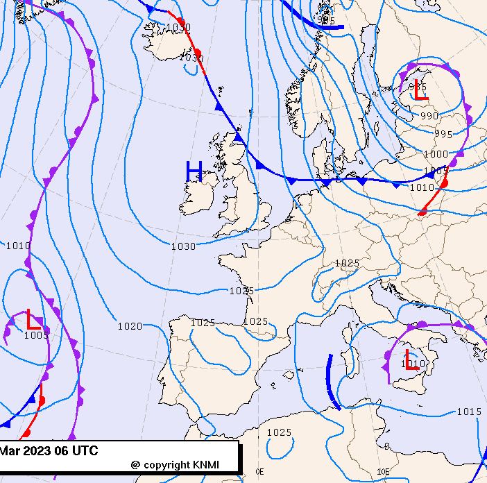 Previsioni meteo per sabato 4, domenica 5, lunedì 6 (marzo)