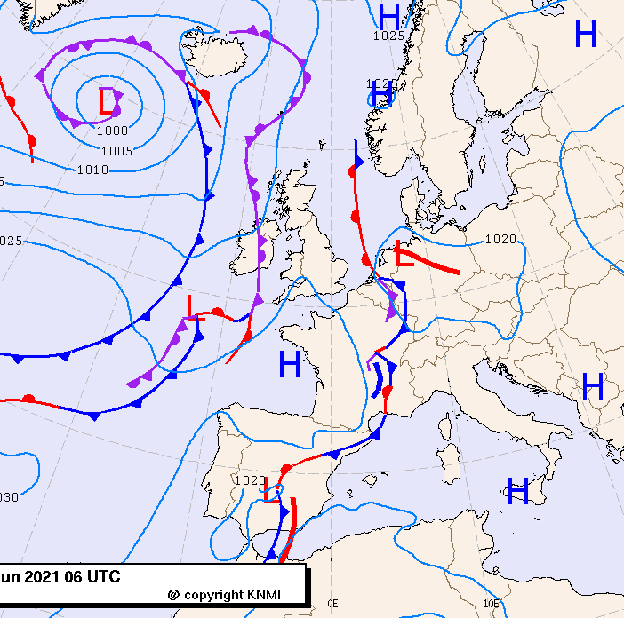 Previsioni meteo per sabato 5, domenica 6, lunedì 7 (giugno)