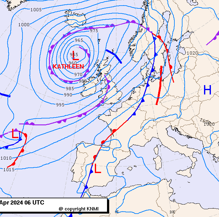 Previsioni meteo per domenica 7, lunedì 8, martedì 9 (aprile)