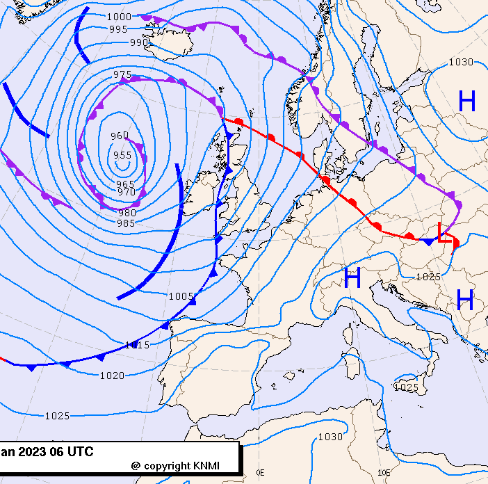 Previsioni meteo per mercoledì 7, giovedì 8, venerdì 9 (giugno)