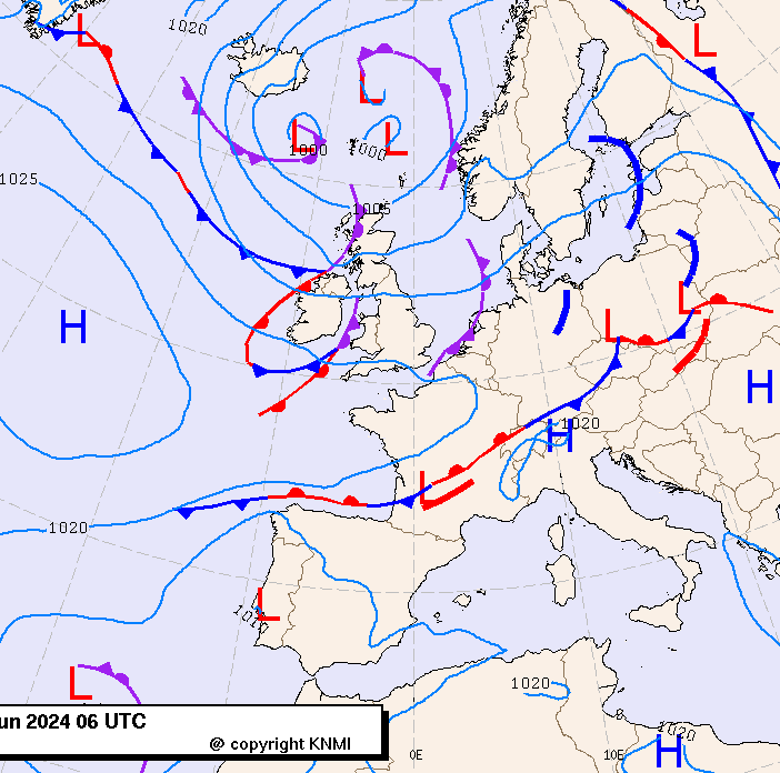 Previsioni meteo per venerdì 7, sabato 8, domenica 9 (giugno)