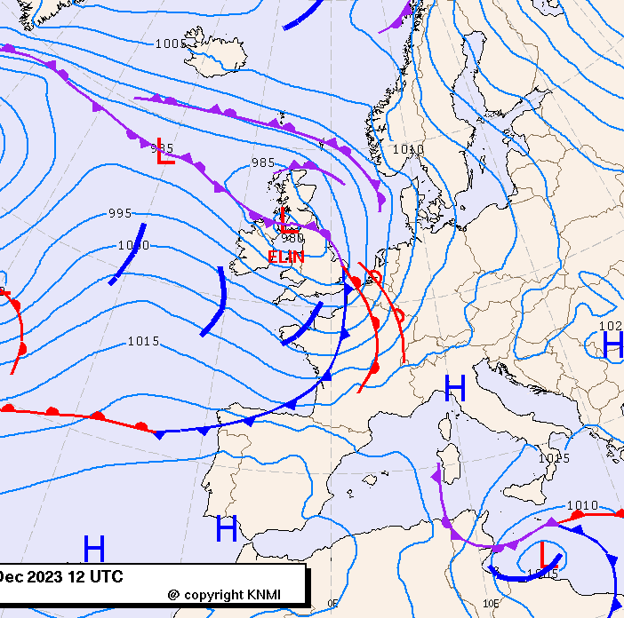 Previsioni meteo per sabato 9, domenica 10, lunedì 11 (dicembre)