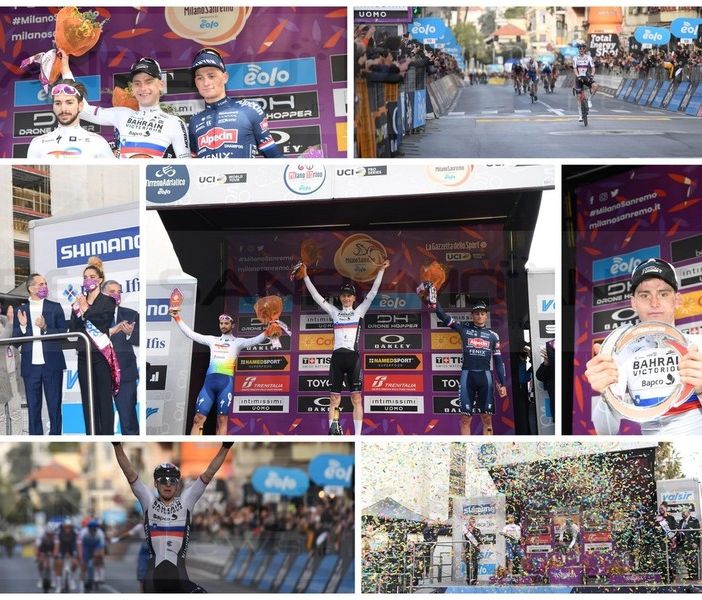 Matej Mohoric ha vinto una magnifica Sanremo, ma vince anche la Liguria (Foto e Video)