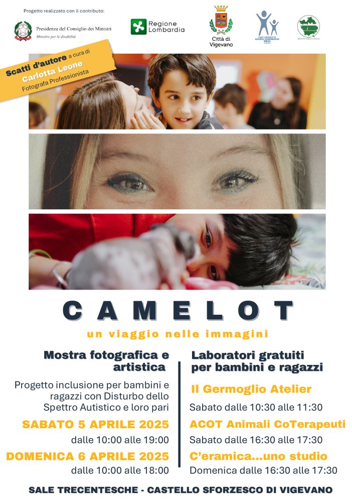 Vigevano, mostra fotografica &quot;Camelot: un viaggio nelle immagini&quot;