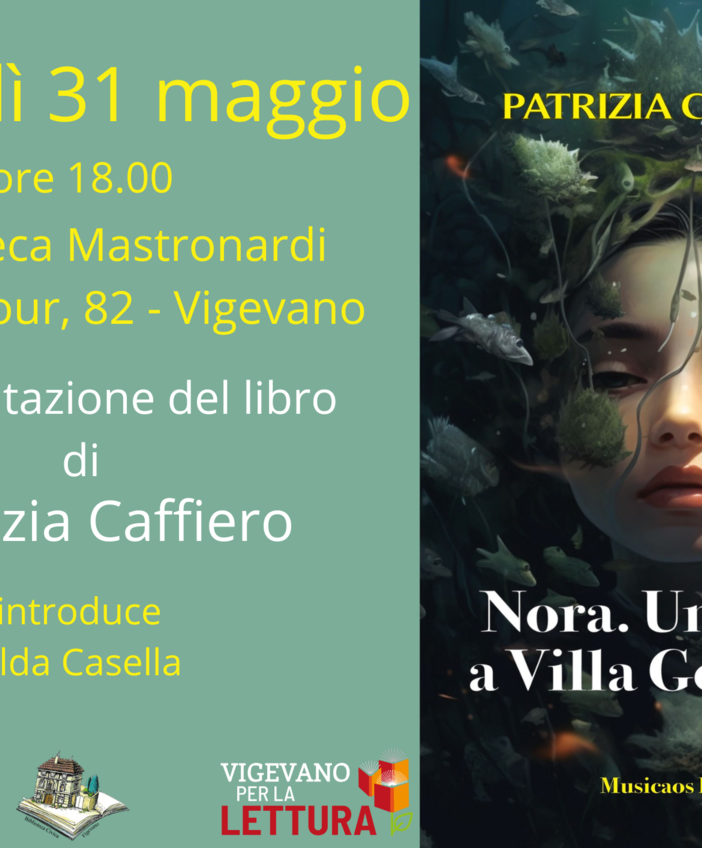 Vigevano: alla biblioteca Mastronardi la presentazione del libro &quot;Nora. Un'estate a Villa Genziana&quot;