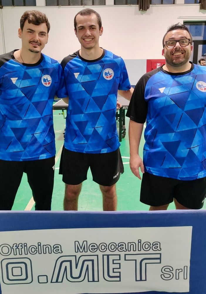 Tennistavolo serie B1: prosegue la striscia positiva della O.Met. Per i ducali terza vittoria consecutiva