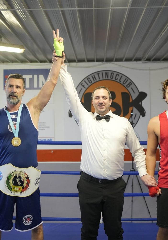 Claudio Guaragno e Marco Muccini Campioni Italiani di chessboxing a Vigevano