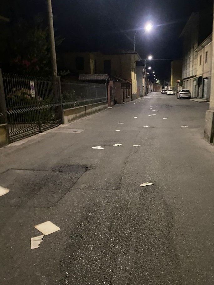 foto tratta dal profilo Facebook del sindaco Giorgio Guardamagna