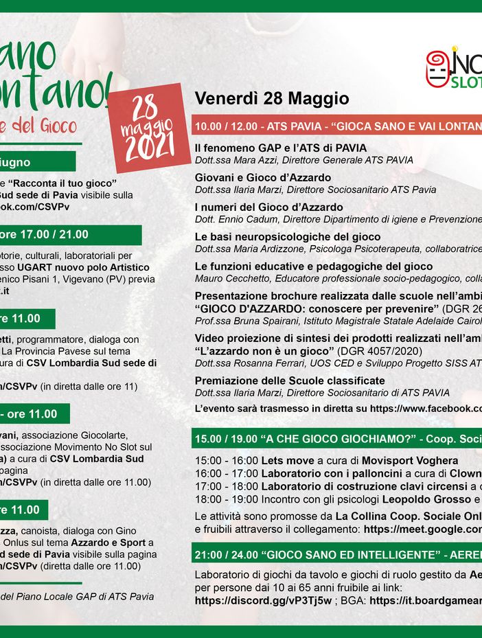 Ats Pavia promuove “Gioca sano e vai lontano” e premia i progetti delle scuole in diretta