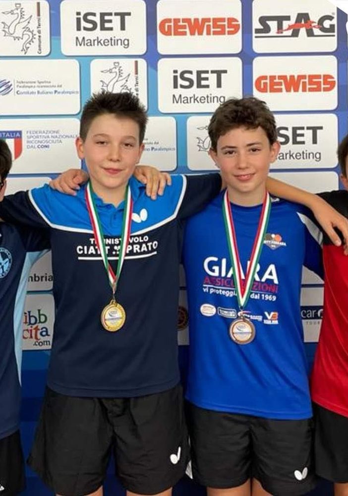 Gabriel Deleraico è il primo da sinistra