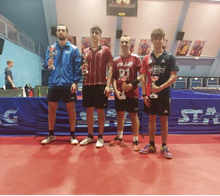 Tennistavolo, Gianluca Austria a un passo dal trionfo. Il titolo di campione regionale sfuma in finale