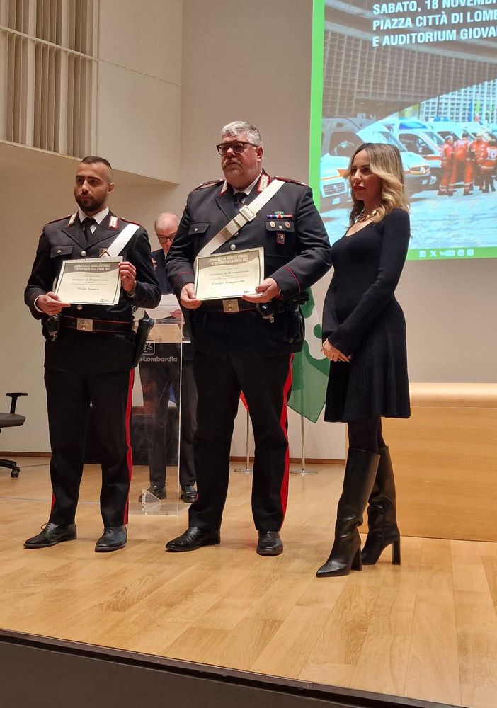 Pieve del Cairo: salvarono la vita a un giovane, arriva la Benemerenza regionale per due Carabinieri
