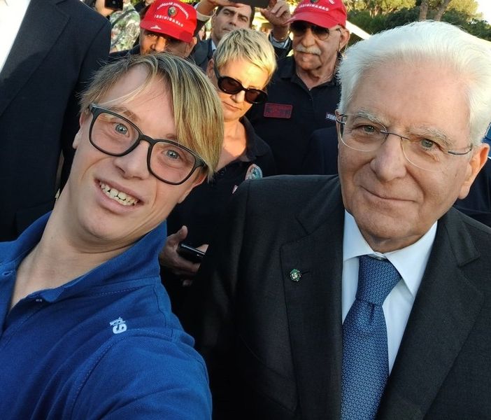 LA STORIA. È successo davvero: l’atleta di Busto, Riccardo Maino, ricevuto dal Presidente della Repubblica