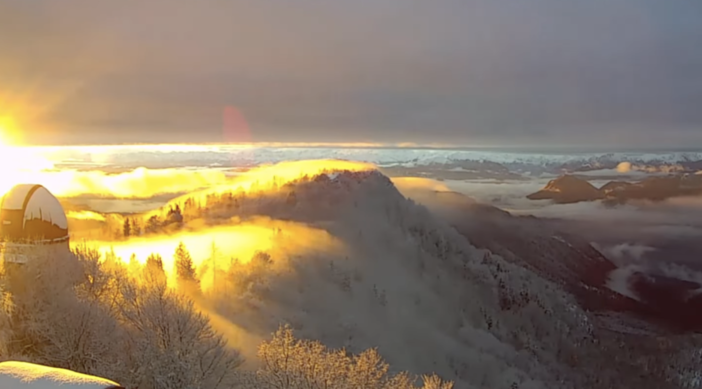 VIDEO. La danza del sole e della neve al Campo dei Fiori. L'emozionante video del Centro Geofisico Prealpino