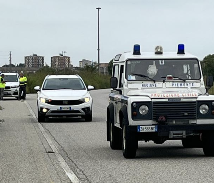 Trecate: esercitazione della protezione civile al polo petrolchimico di San Martino. FOTO