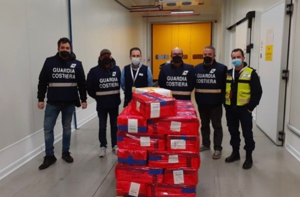 Quasi 400 chili di pesce proveniente dall'Africa, a Malpensa scattano i controlli