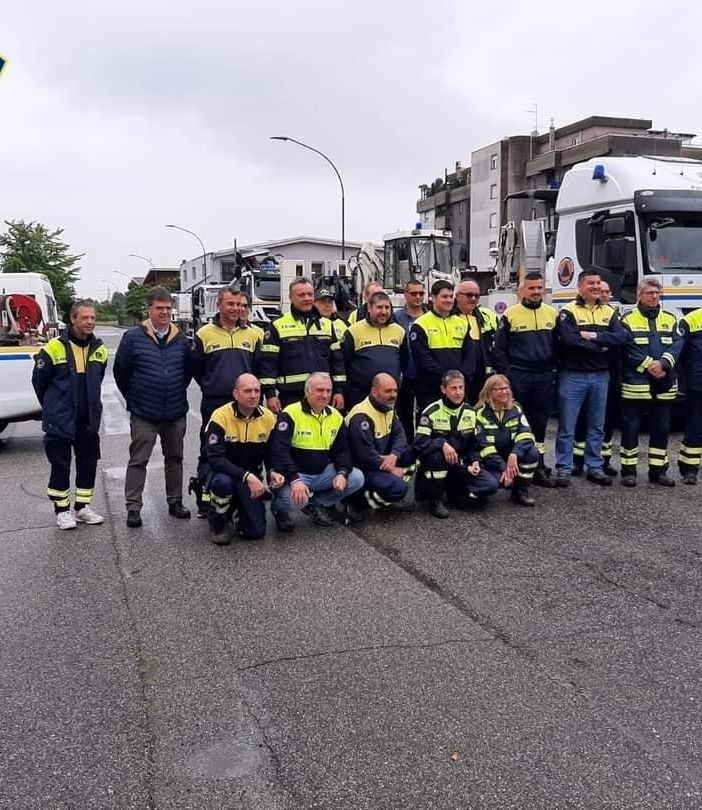 Vigevano, due squadre di Volontari del Parco del Ticino in prima linea per i soccorsi in Emilia Romagna
