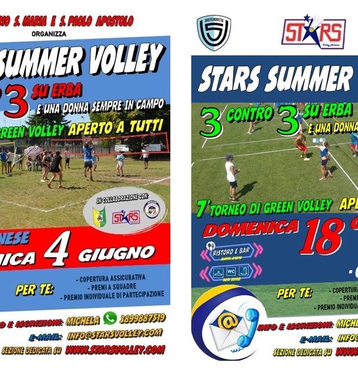 Mortara: torna l'appuntamento con Stars Summer Volley, aperte le iscrizioni
