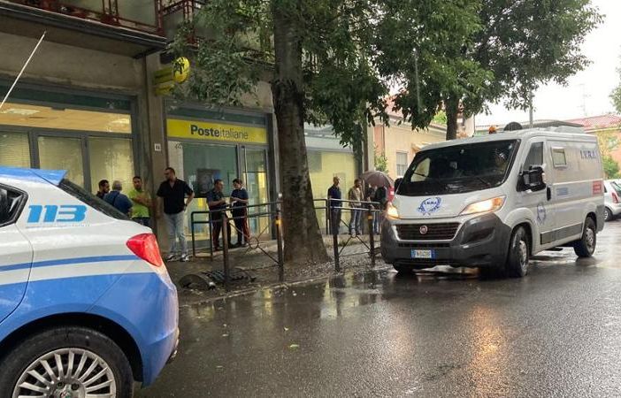 Paura a Voghera: assalto ad un furgone portavalori delle Poste