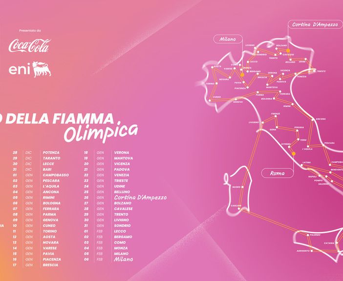 La Fiamma Olimpica arriva a Pavia: il 15 gennaio 2026 tappa della staffetta verso Milano Cortina