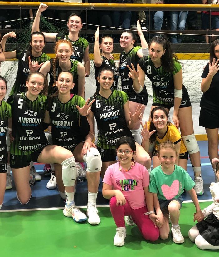 Volley B1 femminile, con Sassuolo non c’è storia: 3 punti e qualificazione play-off per Garlasco