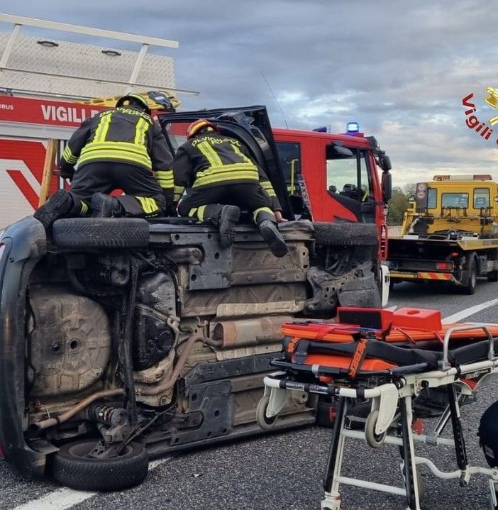 L'incidente di oggi pomeriggio in Autolaghi