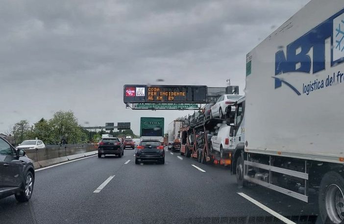 Le code poco in A8 fa prima di Gallarate