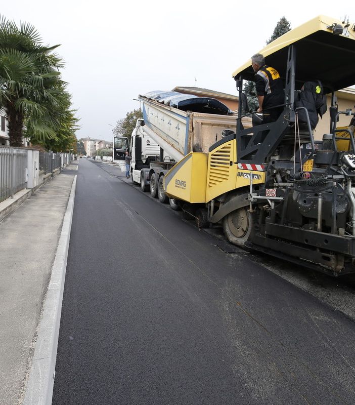 Mede: al via gli interventi di asfaltatura delle strade