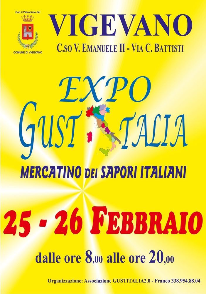 Vigevano: nell'ultimo weekend di febbraio torna il mercatino dei sapori
