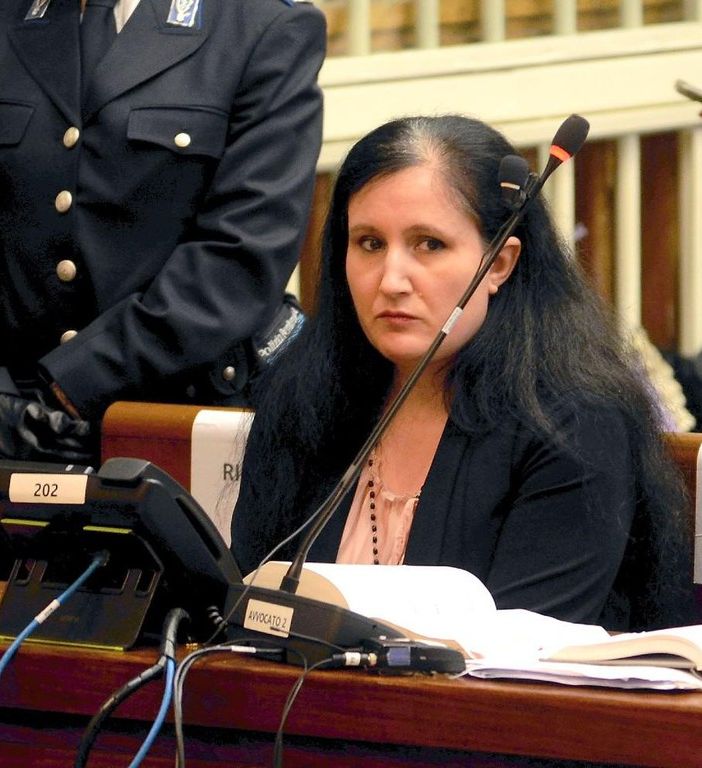 Alessia Pifferi in Aula (foto Afe/Adnkronos)