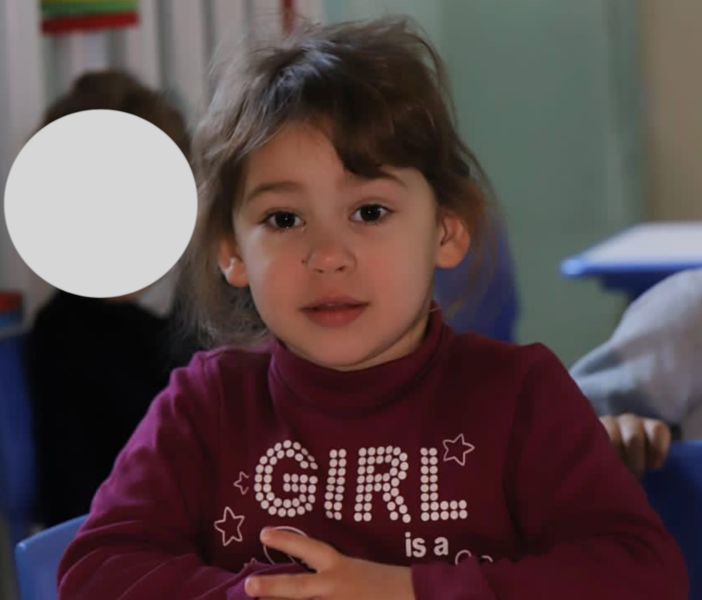 La foto della piccola Anna Roberto, postata dalla sua mamma