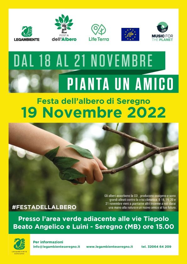 Giornata Nazionale degli Alberi: torna in Lombardia nel fine settimana coinvolta anche Mede