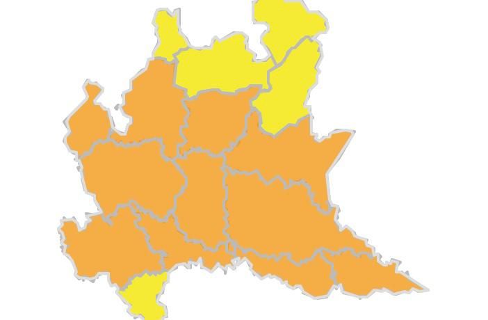 &quot;Temporali forti con grandine anche di medie dimensioni&quot;: da mezzanotte allerta arancione per Pavia città