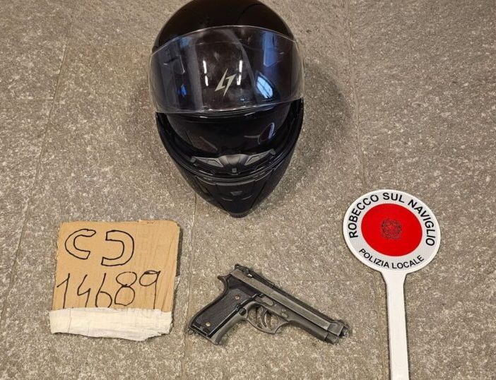 Robecco sul Naviglio: arresto a Casterno, lo scooter riconosciuto dalla Polizia locale per la targa contraffatta