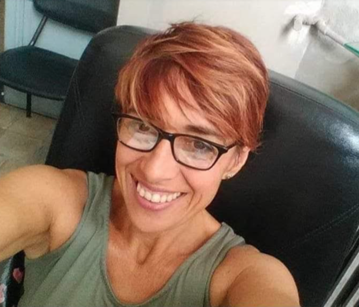 Una bella immagine di Barbara Strigini postata dalle amiche