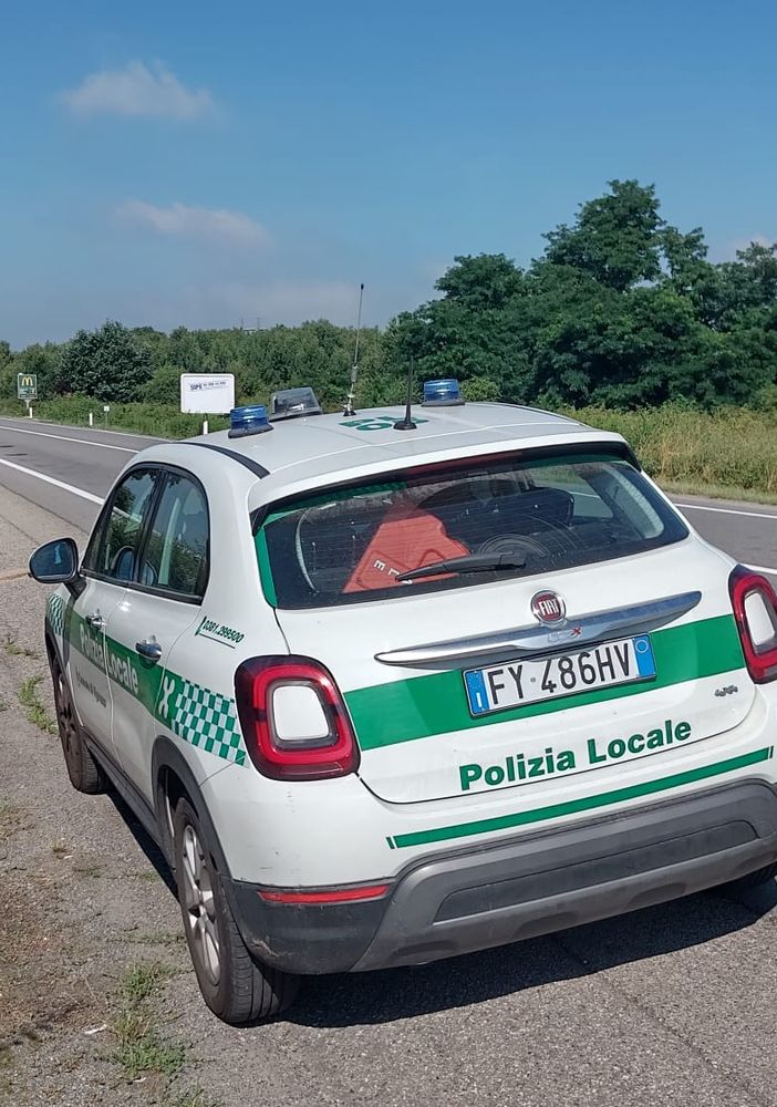Vigevano: scontro auto-moto sulla provinciale 494, ferito un 48enne