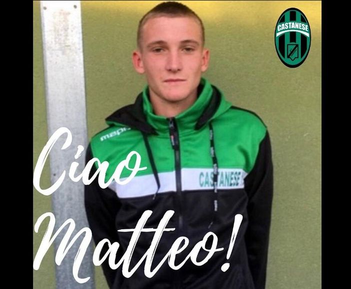 Muore giovane calciatore di 18 anni della Castanese. «Delicato e gentile, piange anche il cielo»