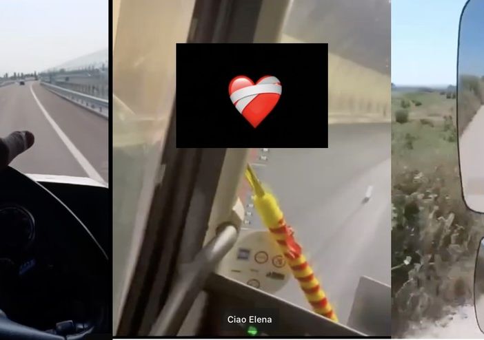 «Buon viaggio, Elena». L'immenso cuore dei camionisti risuona in tutt'Italia per il piccolo angelo