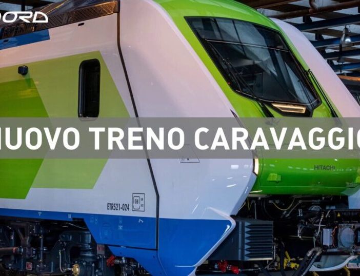 I nuovi treni Caravaggio attivi da oggi, anche sulla Milano-Mortara