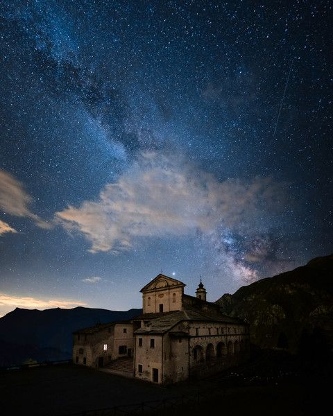 Foto di Lorenzo Martini: Santuario di San Magno a Castelmagno in Valle Grana (Cuneo)