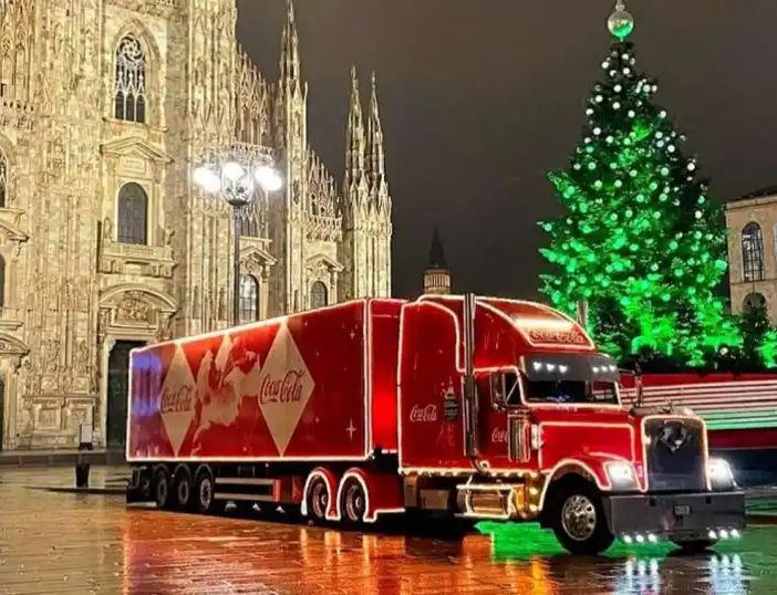 Parte da Milano il Coca Cola Christmas Tour
