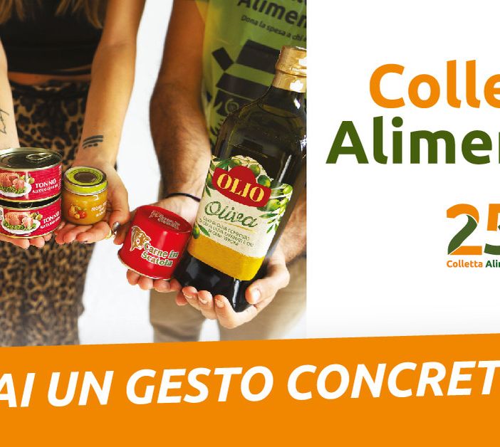Oggi Colletta per il Banco Alimentare, anno 25