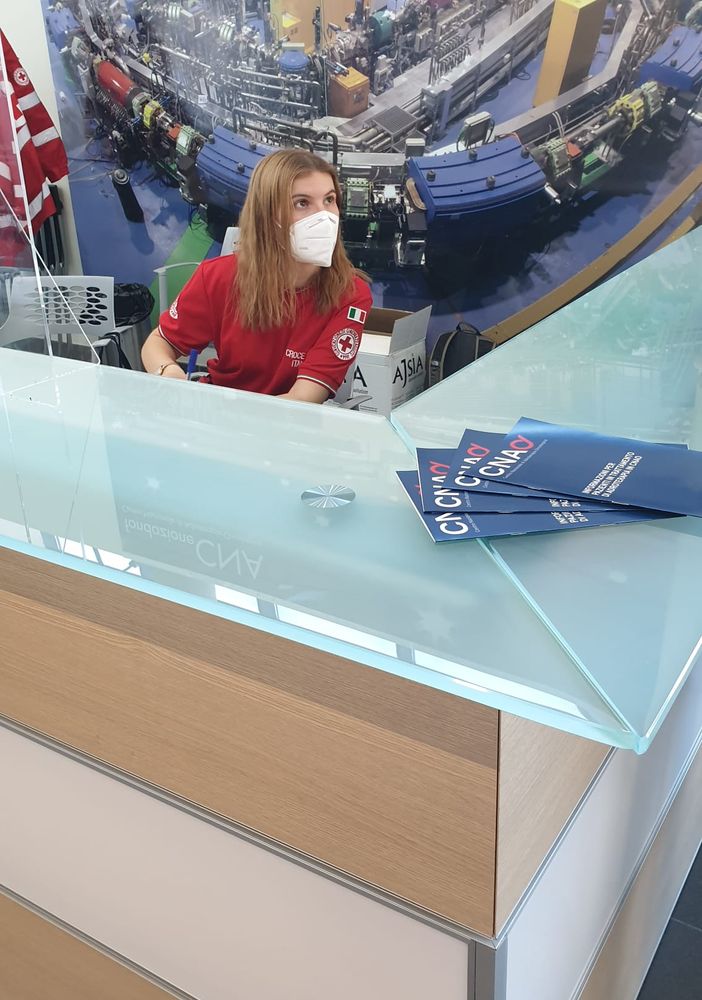 Un esercito di volontari della Croce Rossa Italiana per la campagna vaccinale