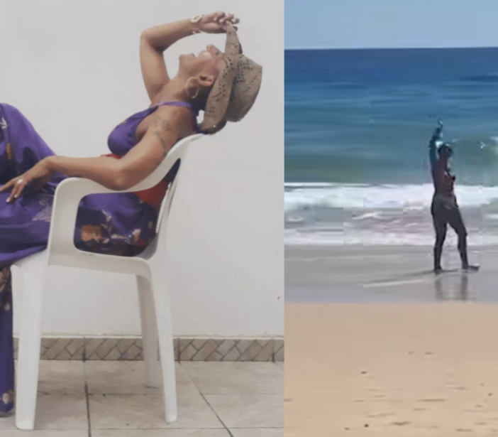 Daniela, una bellissima foto del suo profilo Instagram usata da Emy Bossi, e un'immagine del suo video di saluto