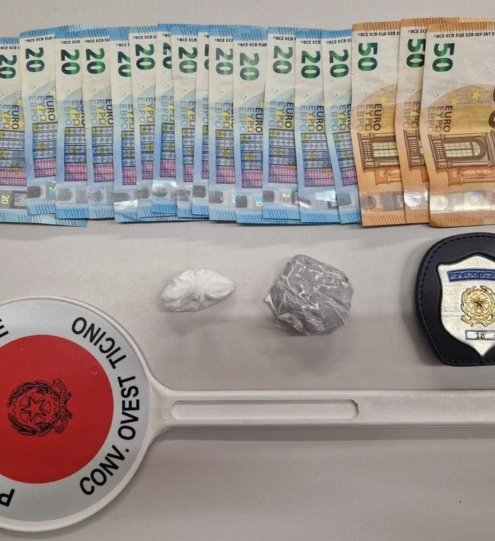 Trecate: un'espulsione e due denunce per spaccio
