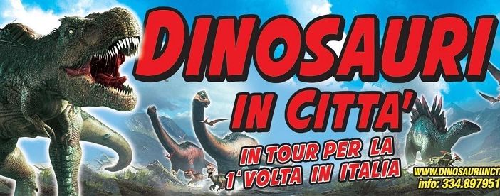 A Novara arrivano...i dinosauri